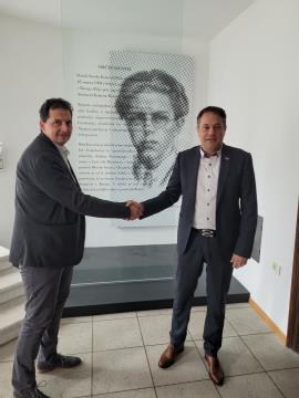 Minister Arčon na sestanku na Občini Sežana; Vir: Arhiv Občine Sežana